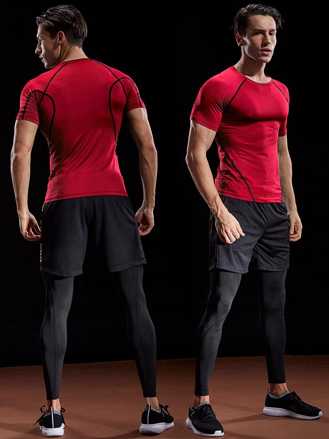 Elastic Quick Dry Compression Running Sportswear