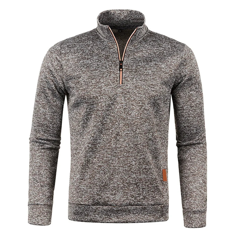 Sweatshirts Thicker Pullover Half Zipper