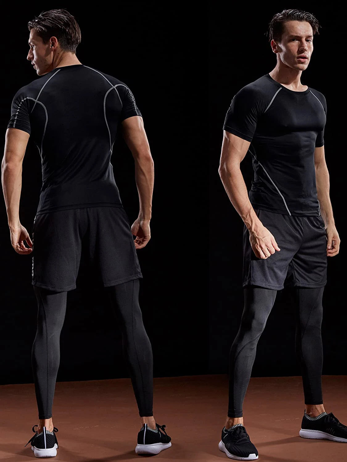 Elastic Quick Dry Compression Running Sportswear