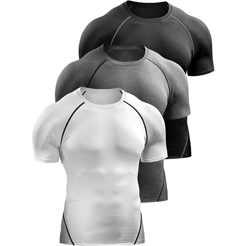 Elastic Quick Dry Compression Running Sportswear