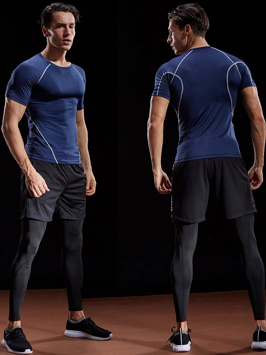 Elastic Quick Dry Compression Running Sportswear