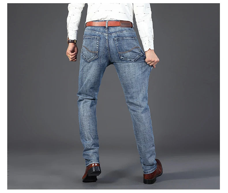 Nuevos jeans de negocios