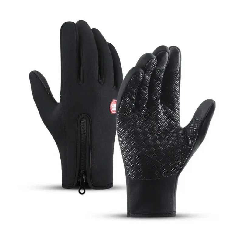 Winter Windproof Anti-slip Motorbike Fleece Gloves