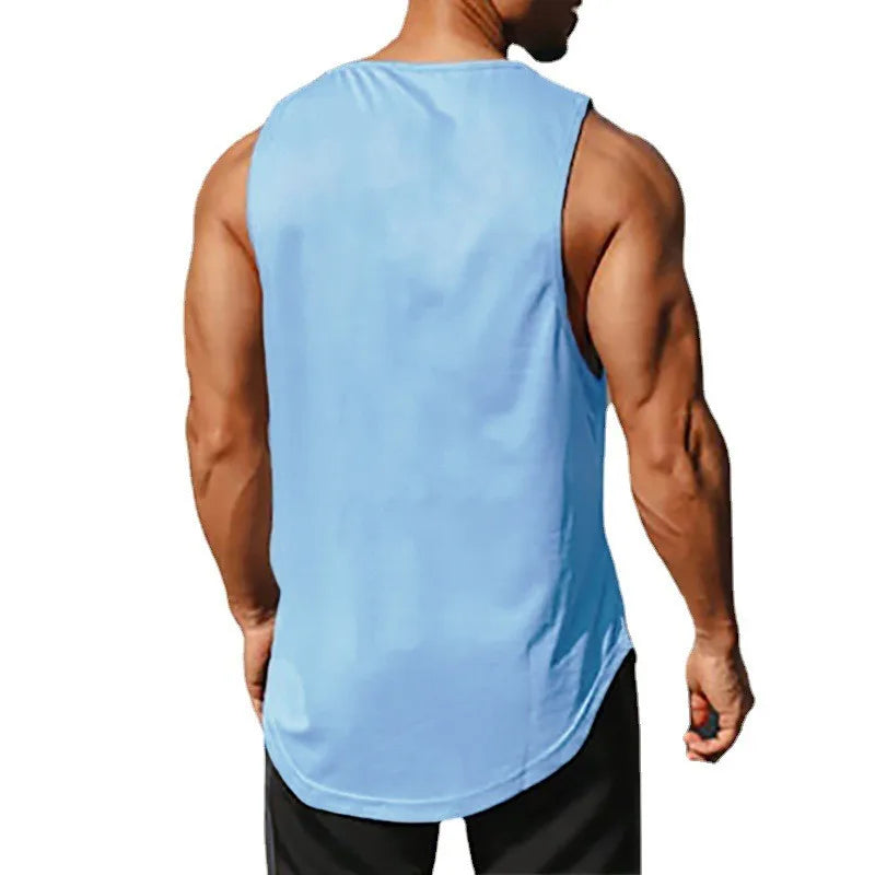 Camiseta sin mangas de verano para gimnasio