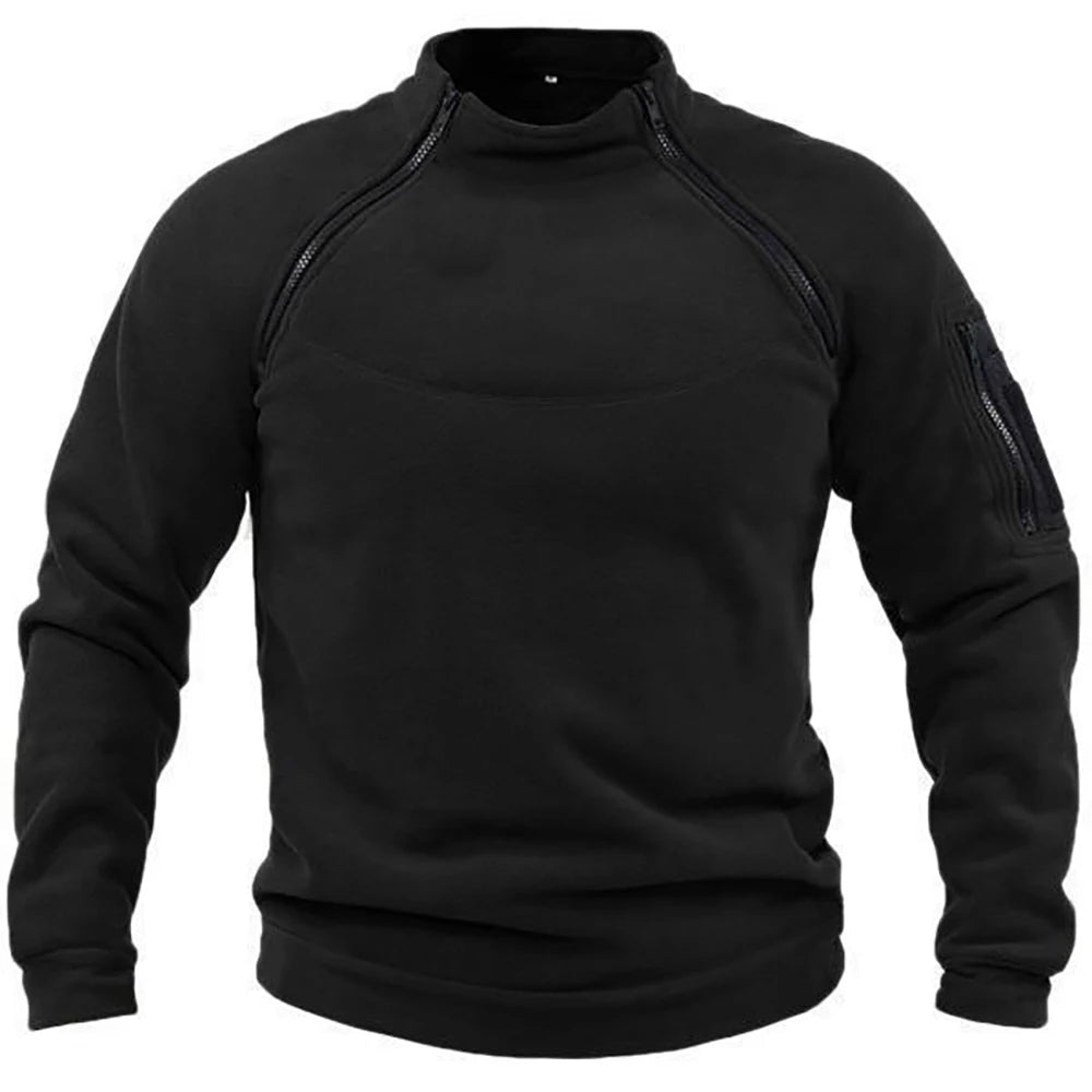 Sudadera polar táctica para exteriores