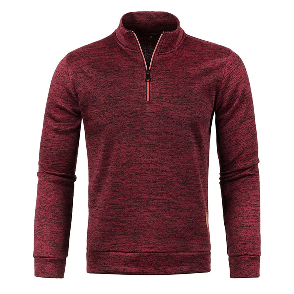 Sweatshirts Thicker Pullover Half Zipper