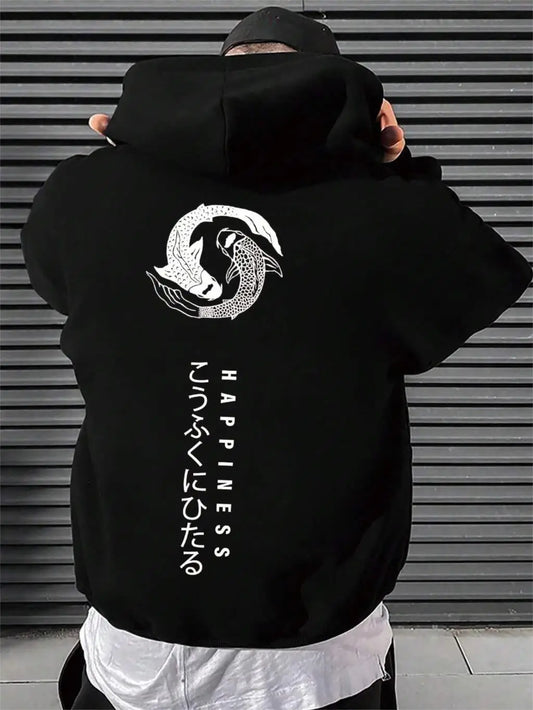 Japanese Cartoon Printing Hoodie