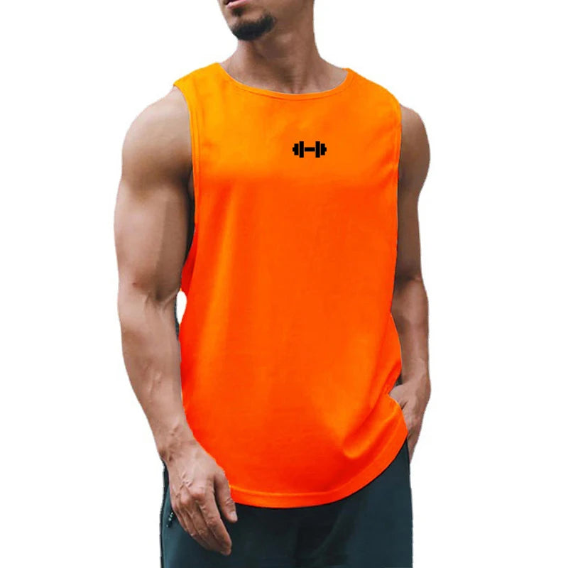 Camiseta sin mangas de verano para gimnasio