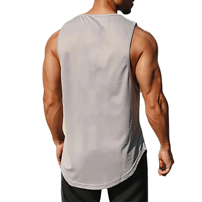 Camiseta sin mangas de verano para gimnasio