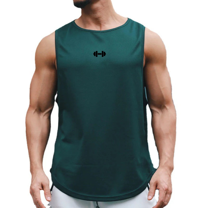 Camiseta sin mangas de verano para gimnasio