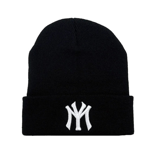 WY Letter Embroidery Beanie