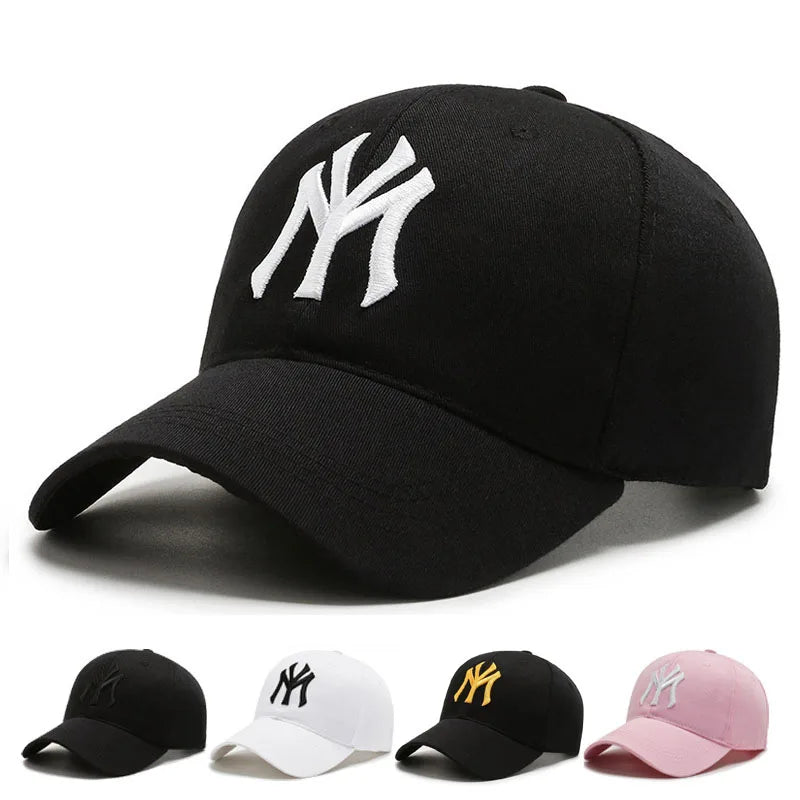 WY Letters Embroidery Baseball Cap