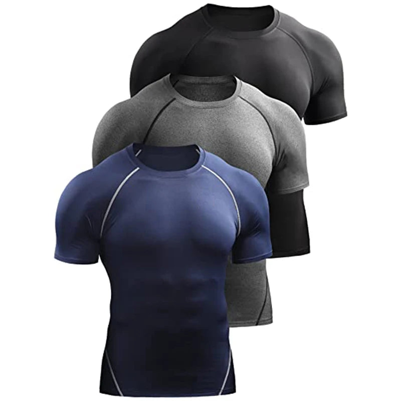 Elastic Quick Dry Compression  Running Sportswear