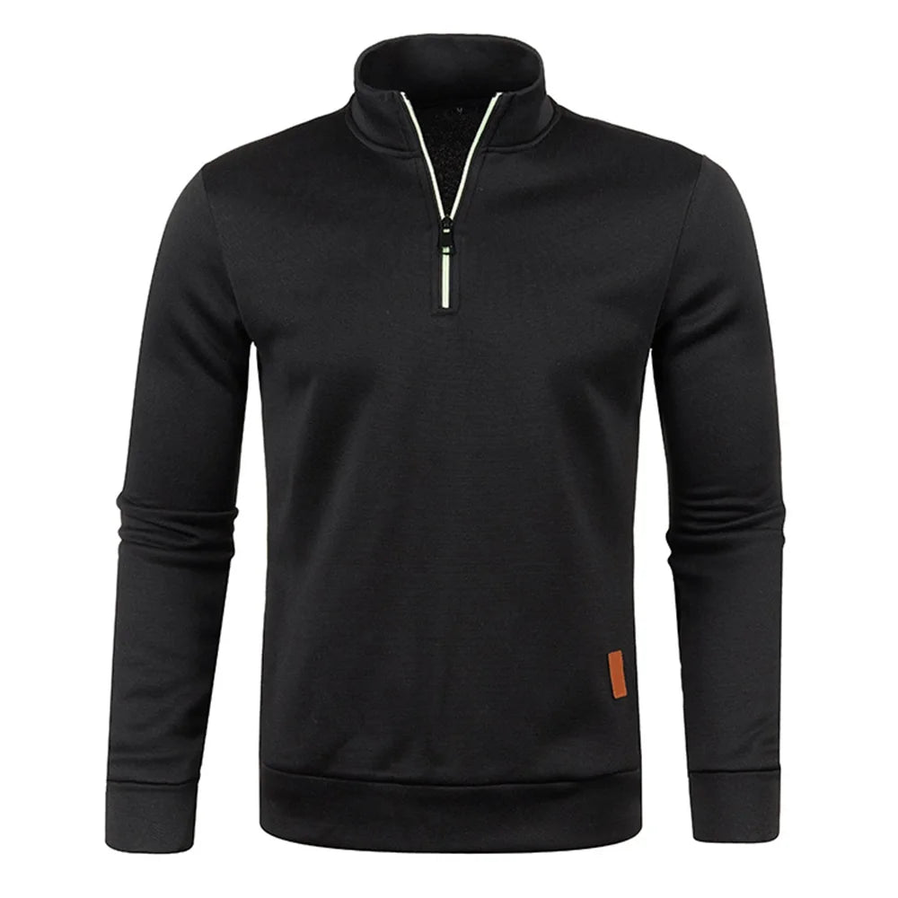 Sweatshirts Thicker Pullover Half Zipper