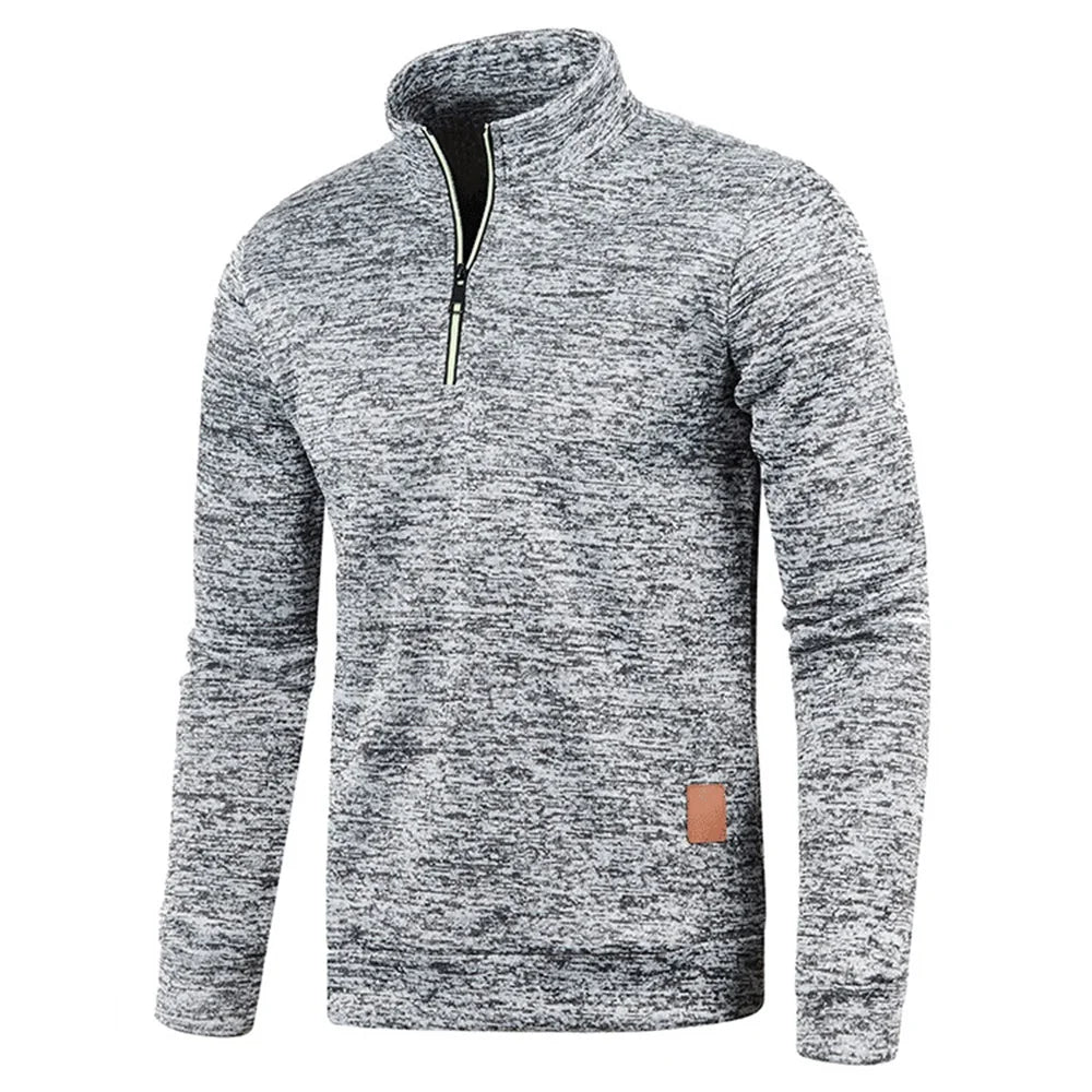 Sweatshirts Thicker Pullover Half Zipper