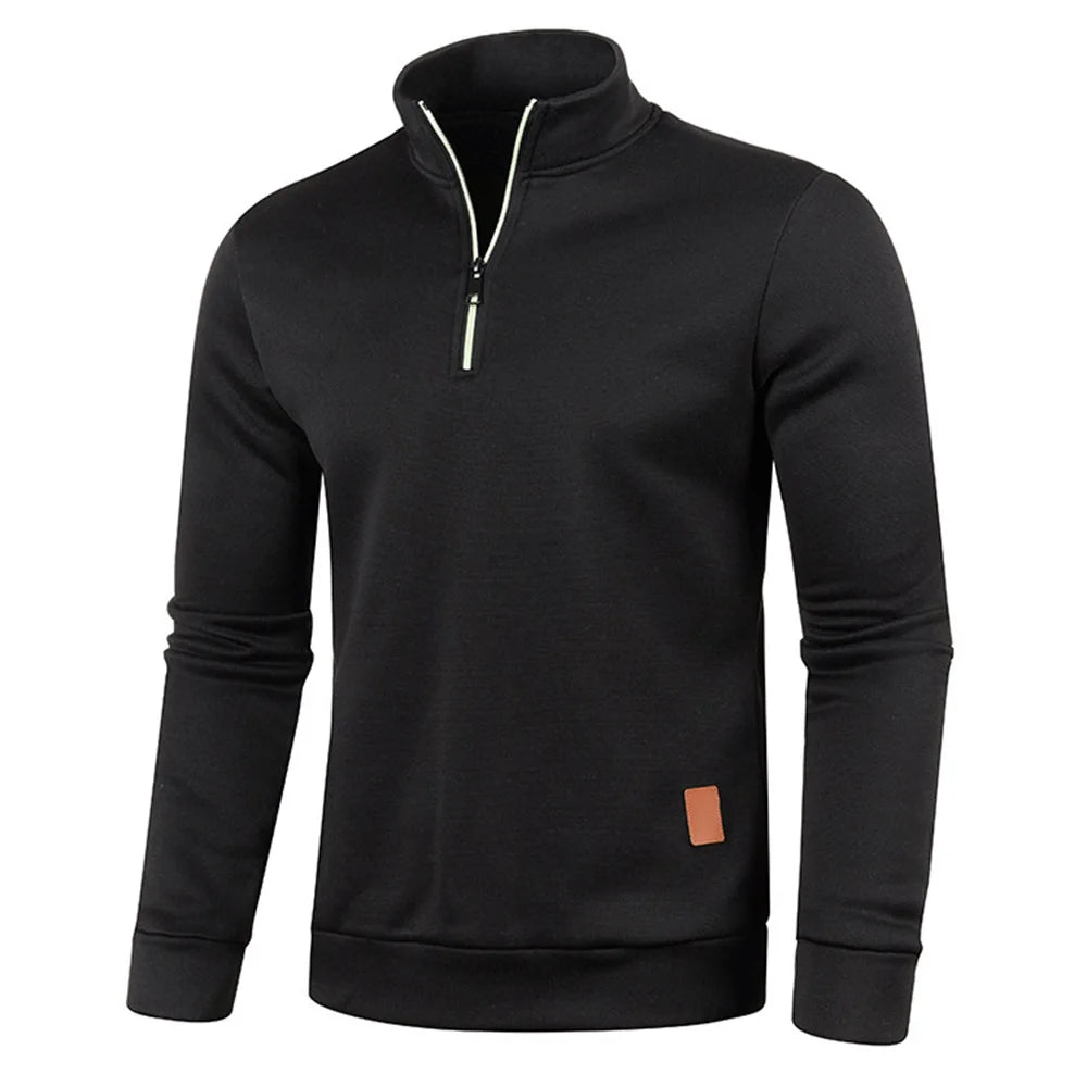 Sweatshirts Thicker Pullover Half Zipper