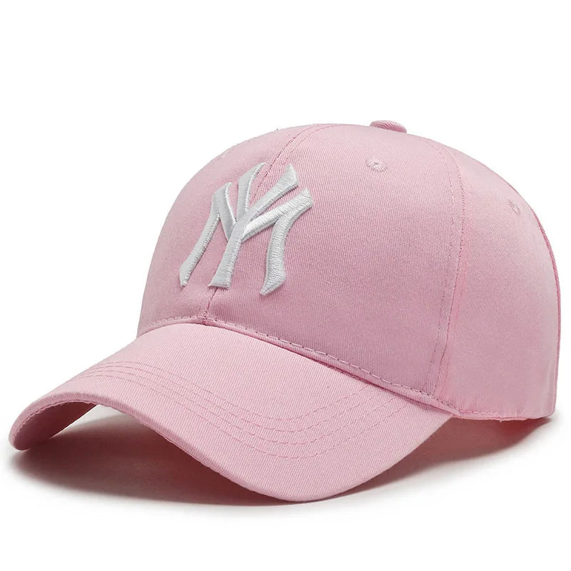 WY Letters Embroidery Baseball Cap